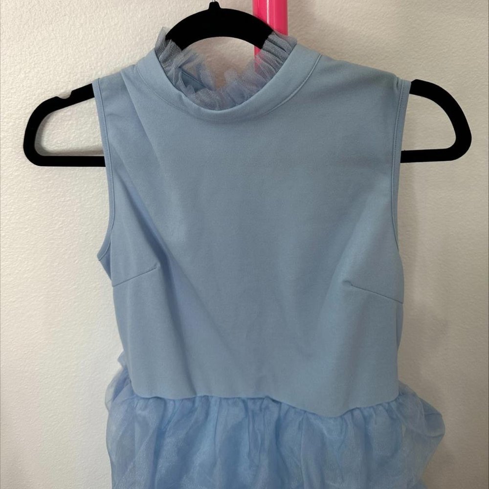 SHEIN RUFFLE MESH DRESS - SIZE M - Picture 3 of 5